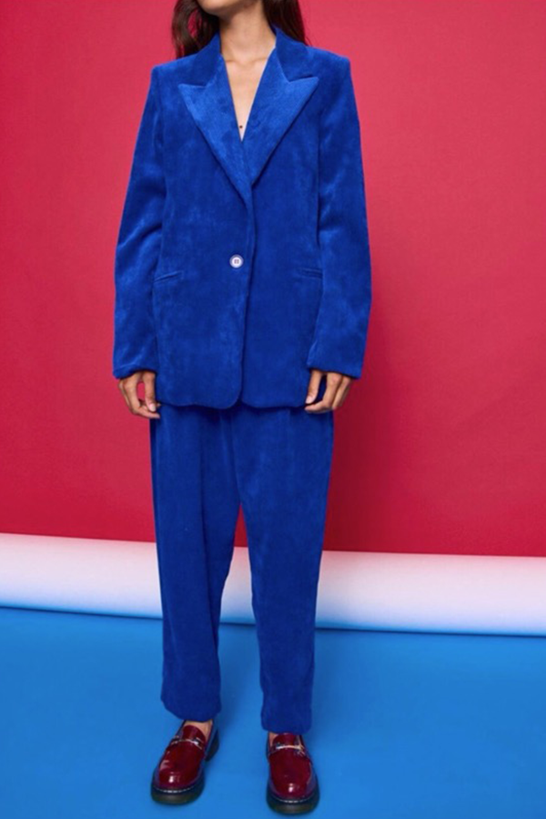 Corduroy Blazer